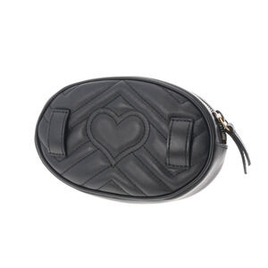 Gucci Body Calfskin GG Bag Black Marmont